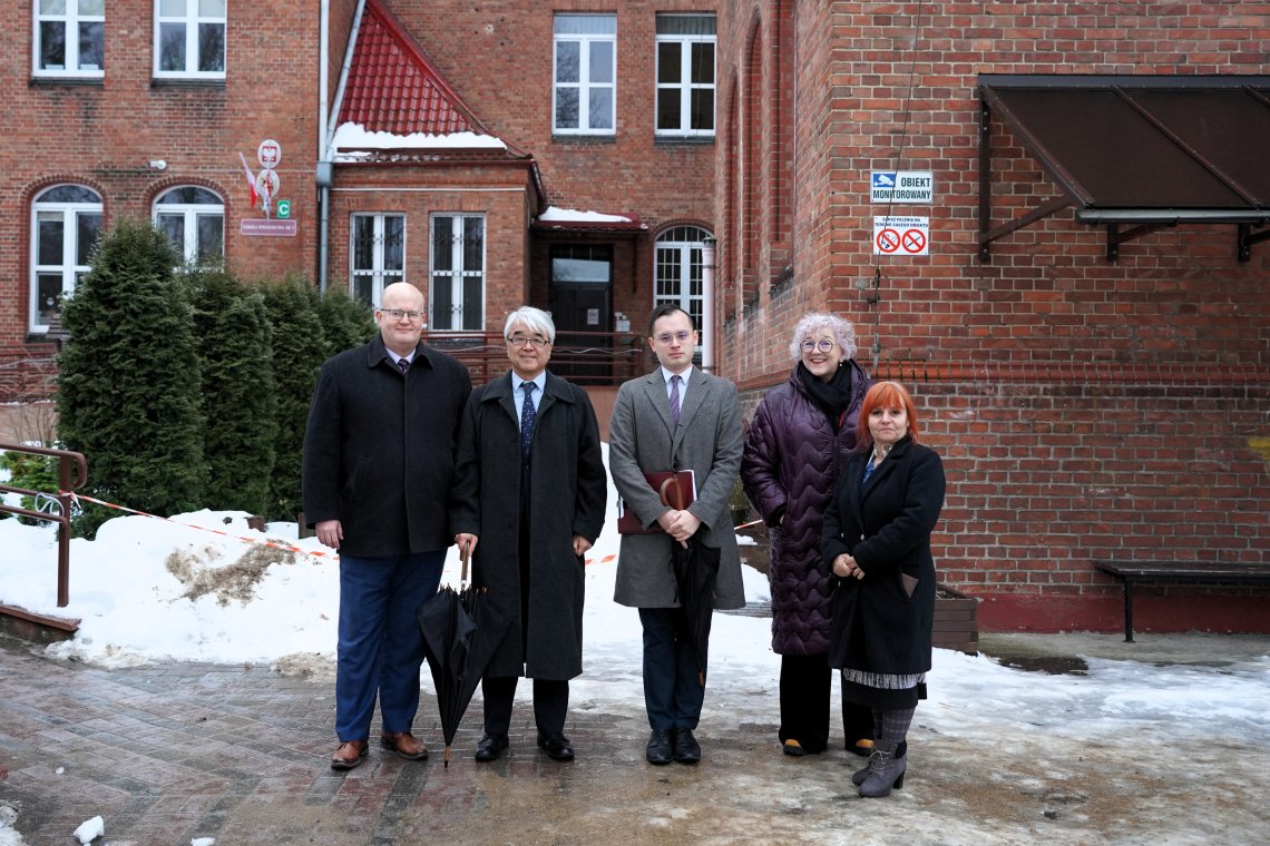 Wizyta Ambasadora Japonii w PZKS w Wejherowie