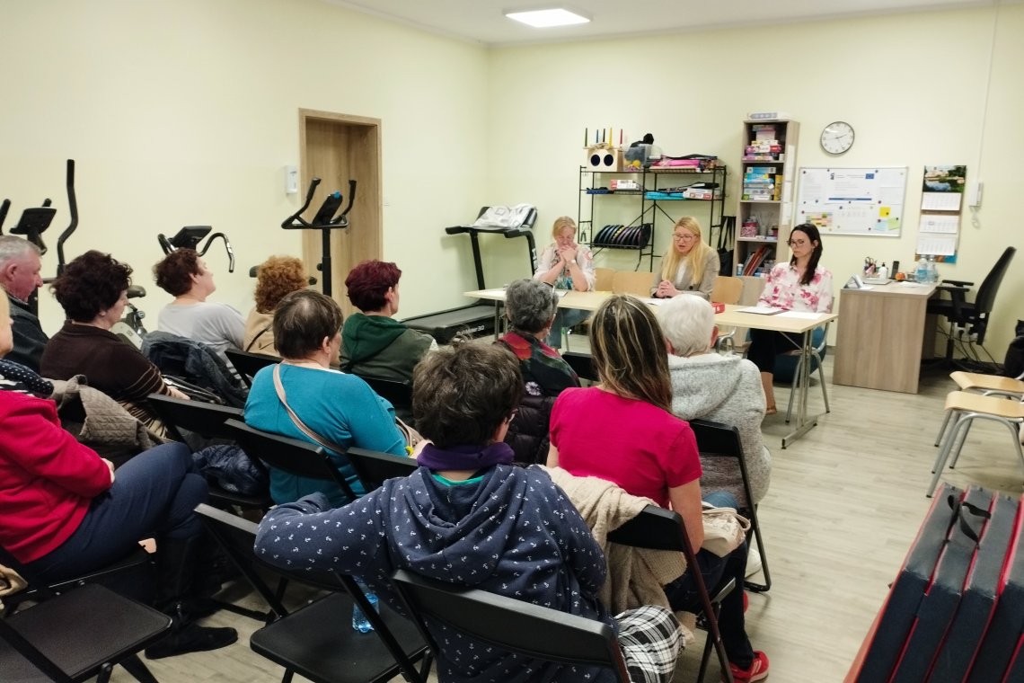 Spotkanie informacyjne dla Opiekunów Faktycznych w ramach projektu „Aktywizacja społeczna mieszkańców powiatu wejherowskiego”.